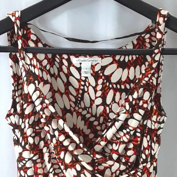 Kenneth Cole New York blouse women's size small sleeveless - Picture 2 of 9